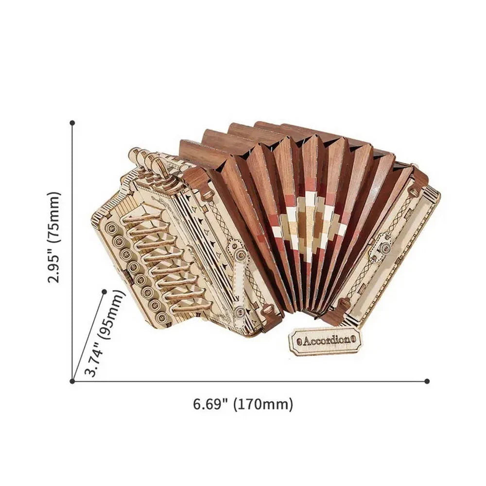 Puzzel 3D Accordeon-9