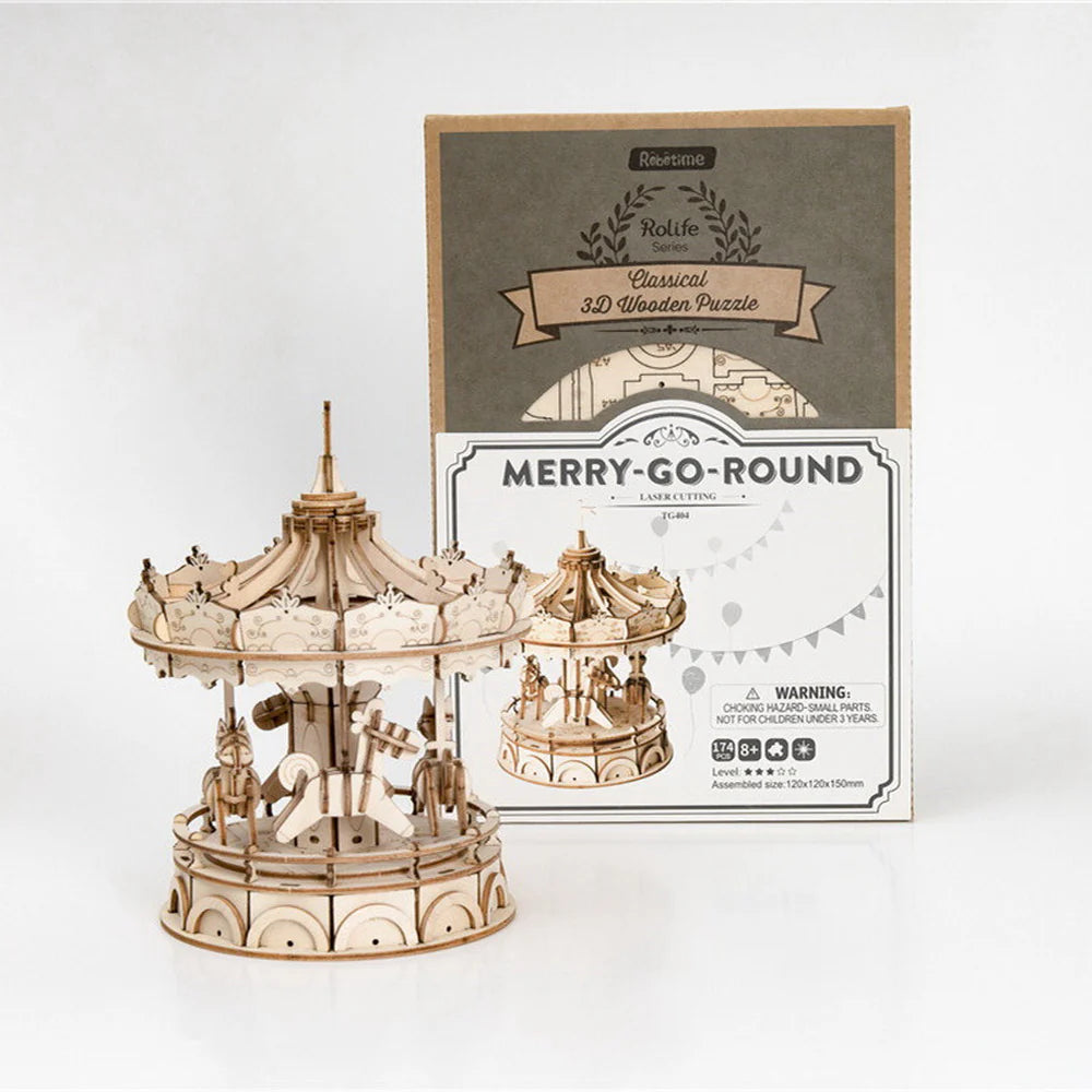 Puzzel 3D Carrousel-8