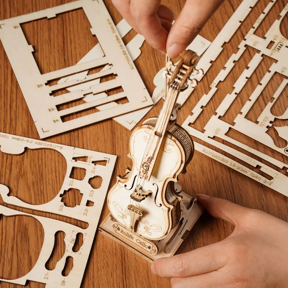 Puzzel 3D Cello-7