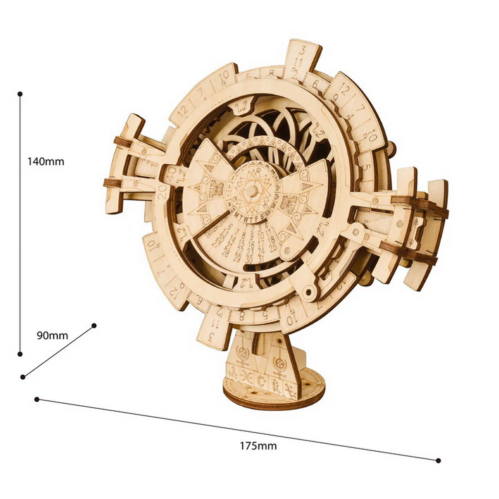 Puzzel 3D Eeuwigdurende kalender-11