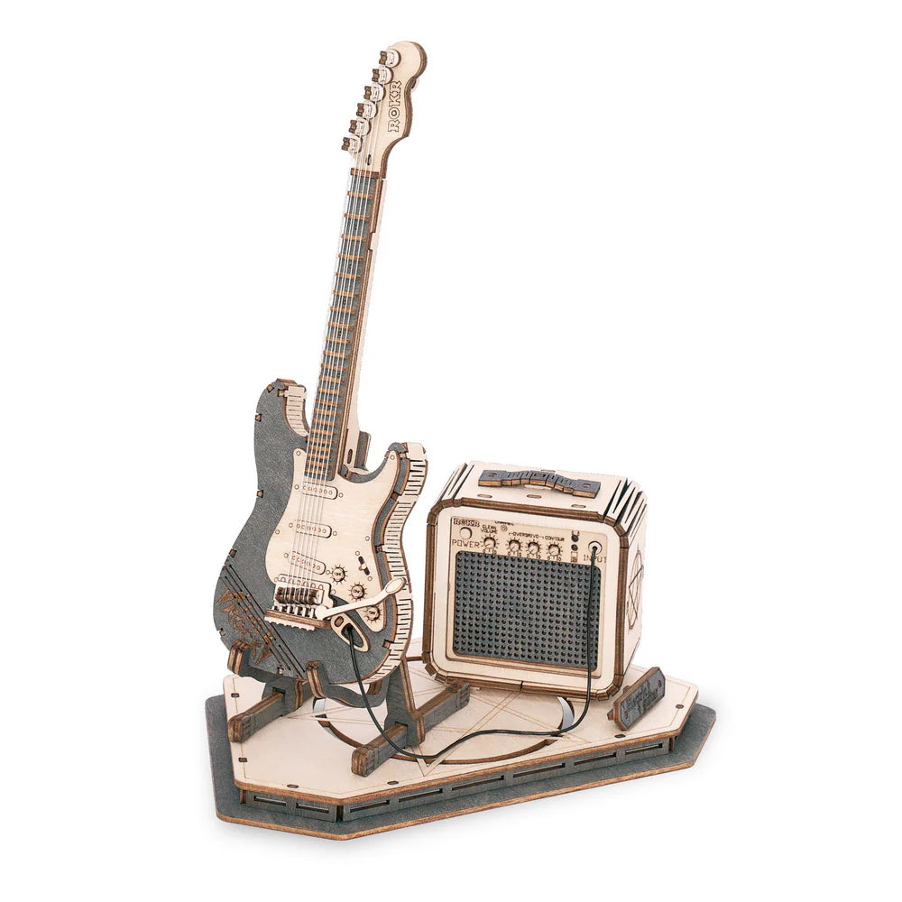 Puzzel 3D Elektrische Gitaar-2