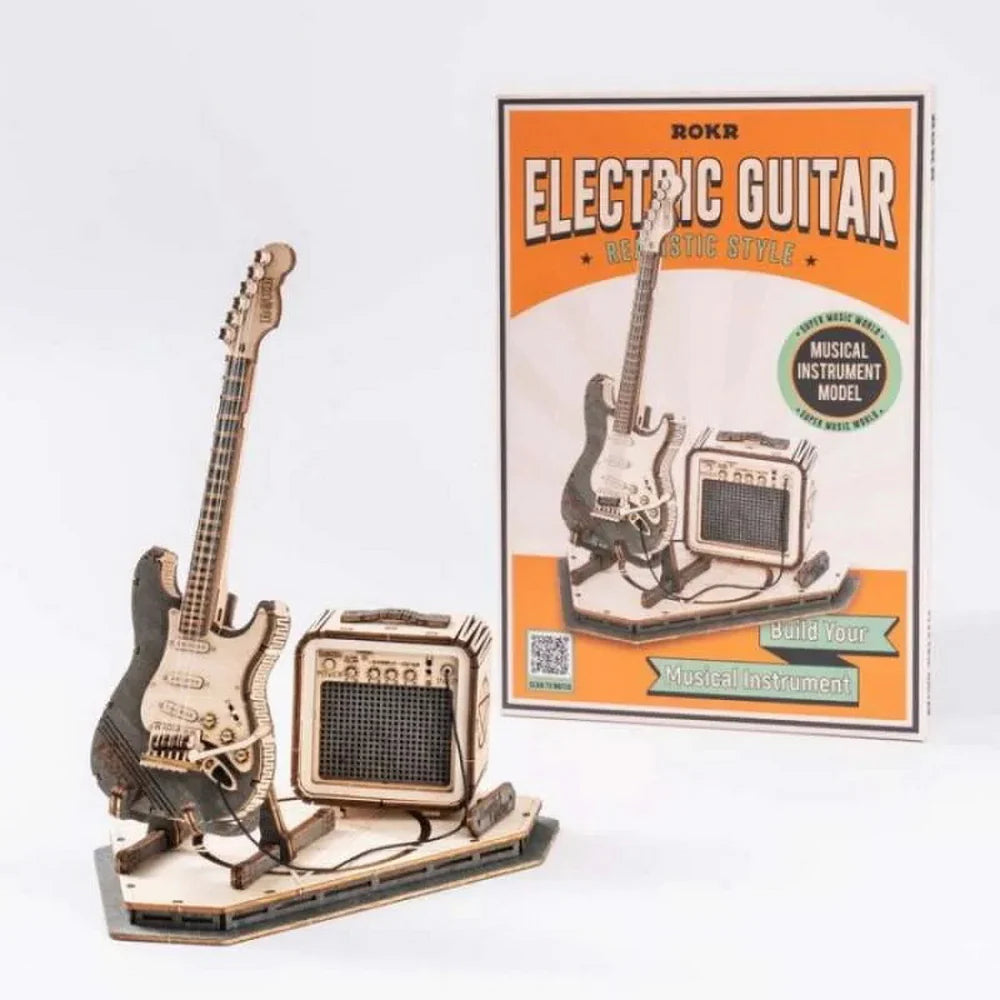 Puzzel 3D Elektrische Gitaar-8