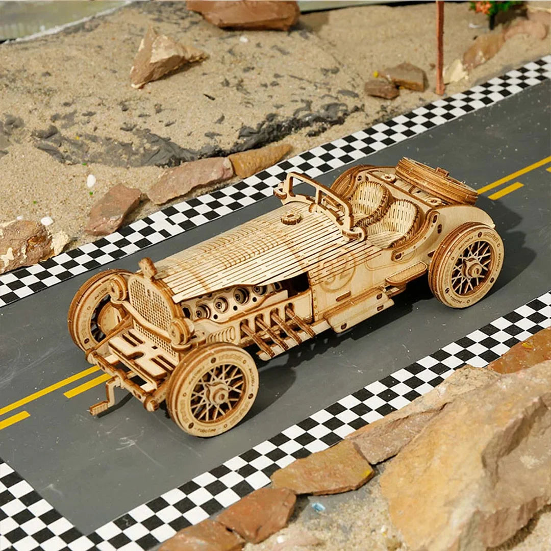 Puzzel 3D Grand Prix-Auto-1