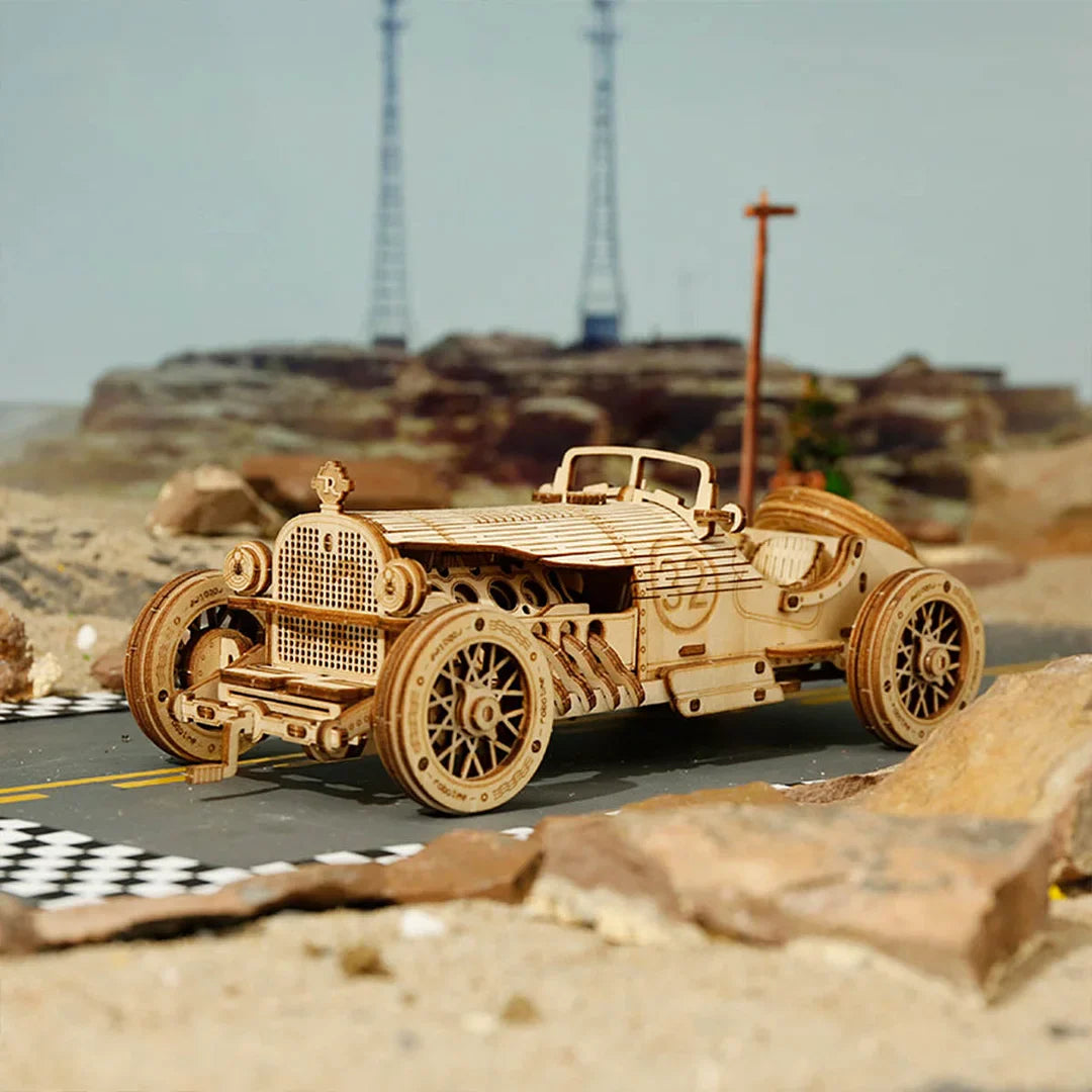 Puzzel 3D Grand Prix-Auto-2