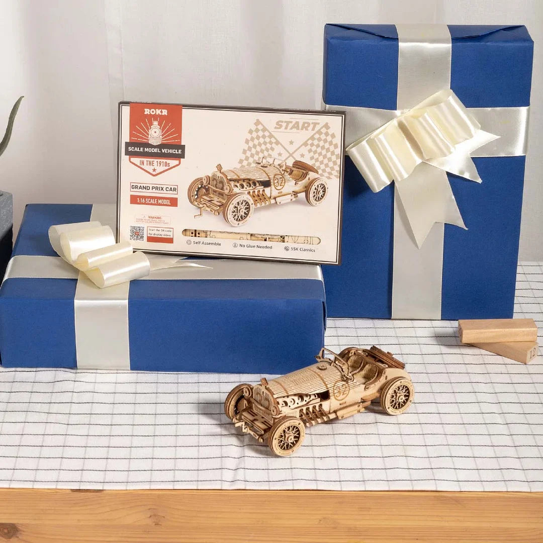 Puzzel 3D Grand Prix-Auto-3