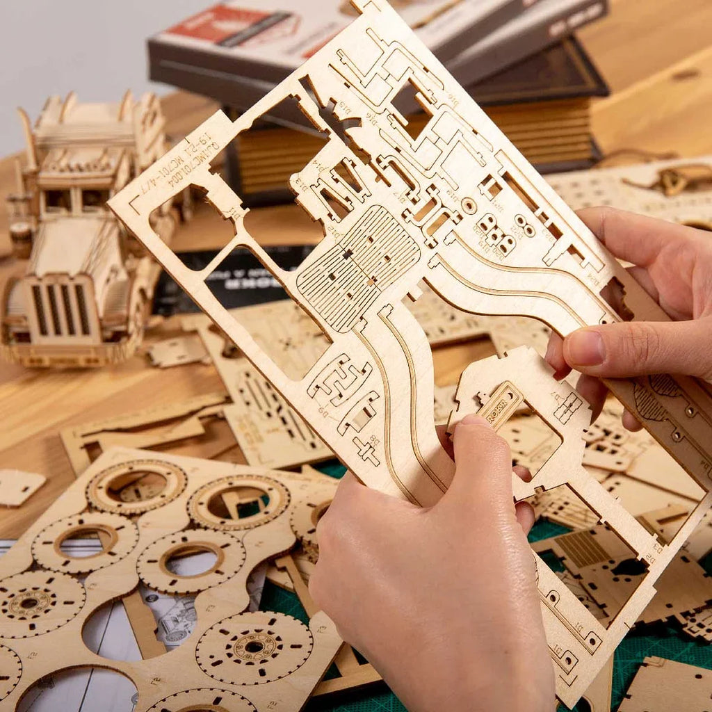 Puzzel 3D Grand Prix-Auto-4