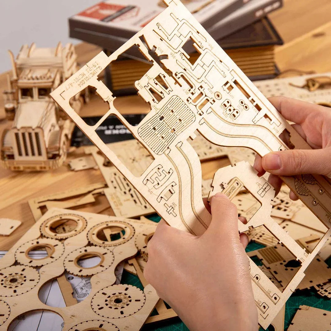 Puzzel 3D Grand Prix-Auto-4