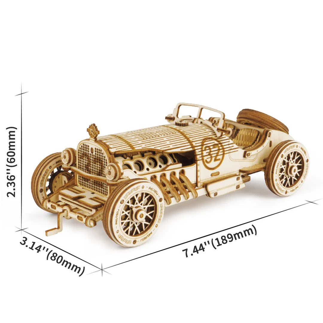Puzzel 3D Grand Prix-Auto-6