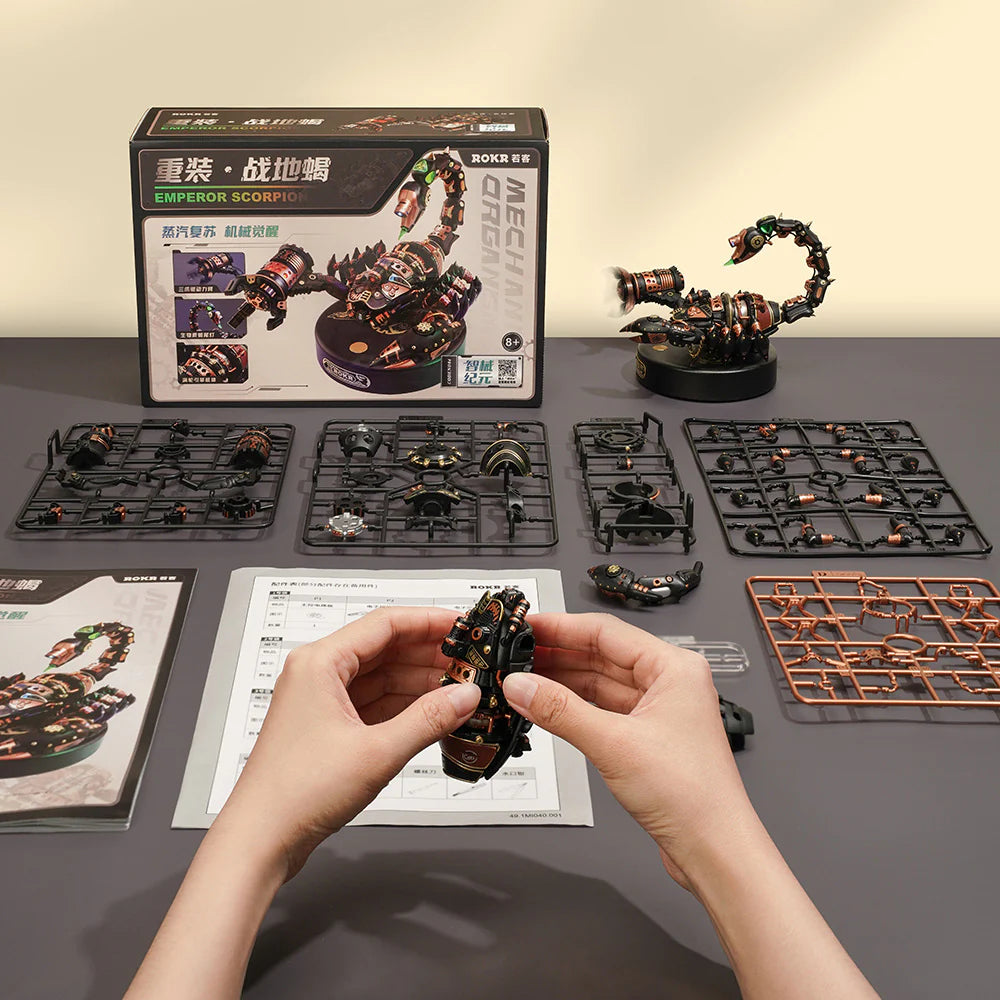 Puzzel 3D Keizer Schorpioen-9