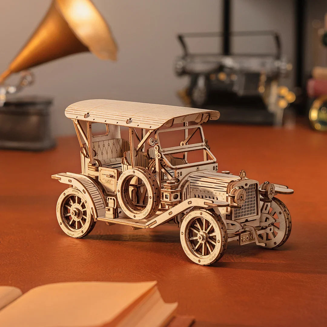 Puzzel 3D Klassieke Auto-2-2
