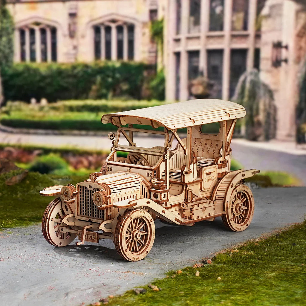 Puzzel 3D Klassieke Auto-2-3
