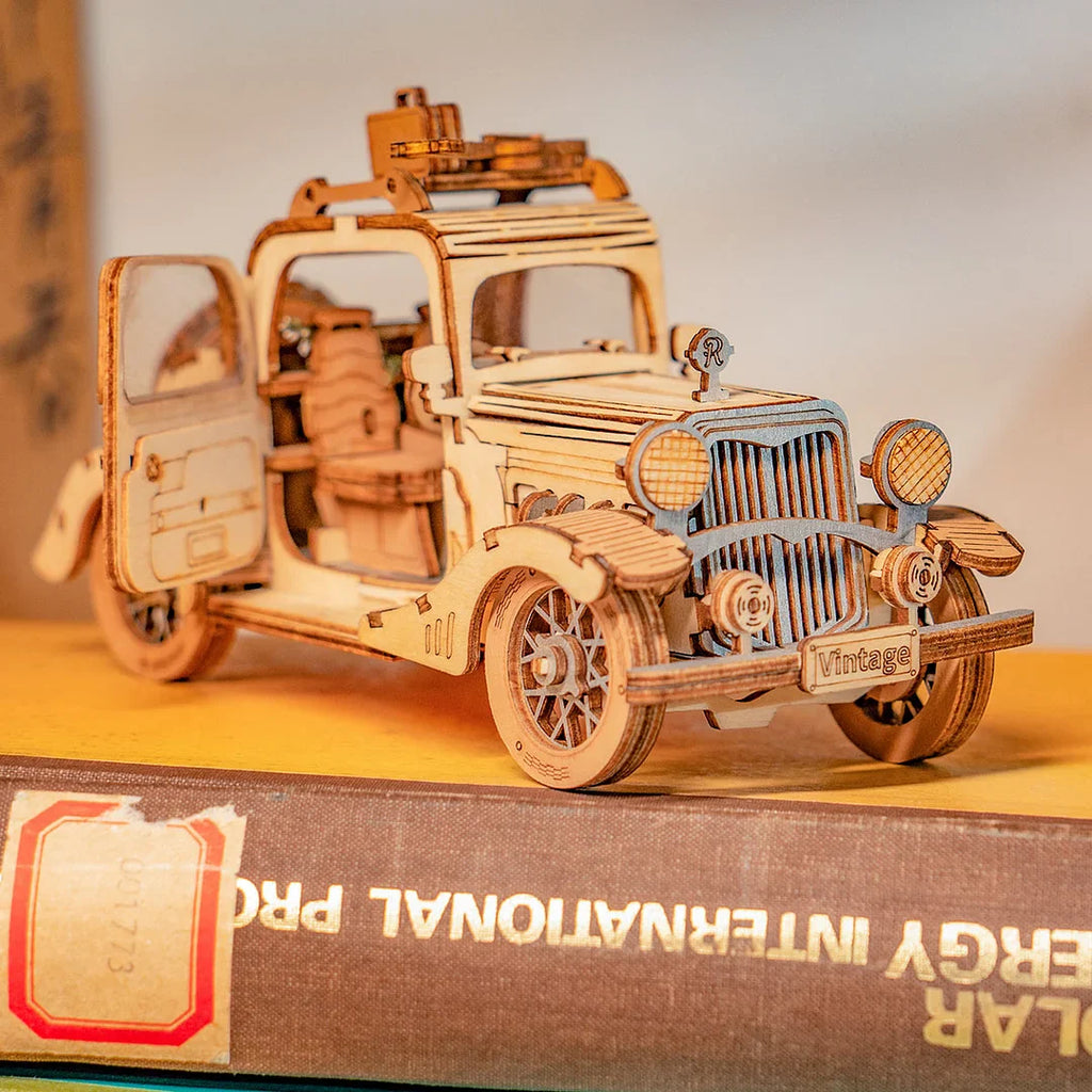 Puzzel 3D Klassieke auto-3