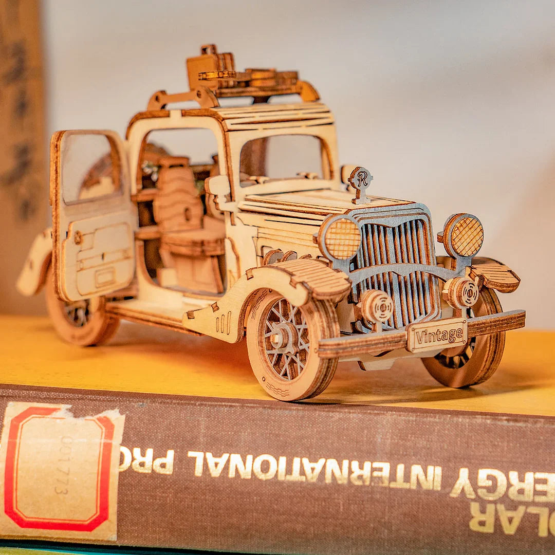 Puzzel 3D Klassieke auto-3