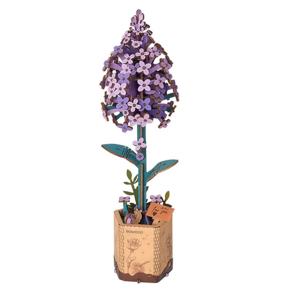 Puzzel 3D Lila-2