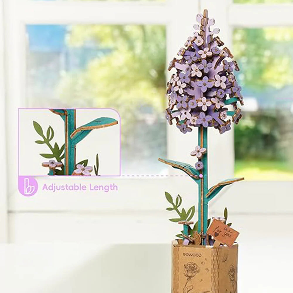 Puzzel 3D Lila-8