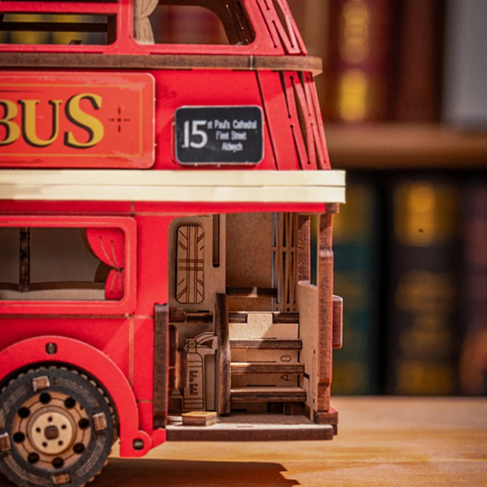 Puzzel 3D Londen Toeristenbus-6