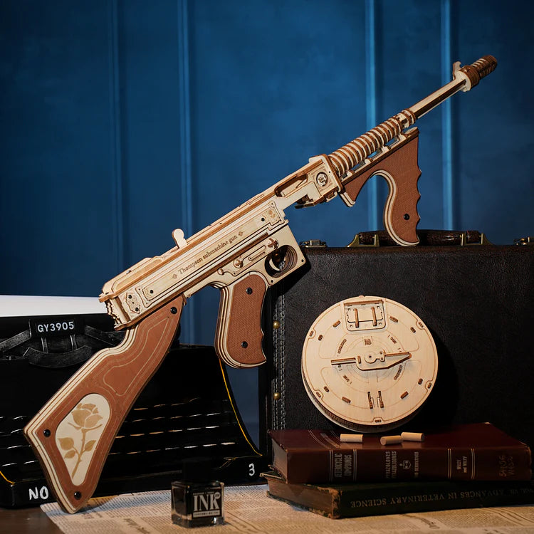 Puzzel 3D Machinepistool-2