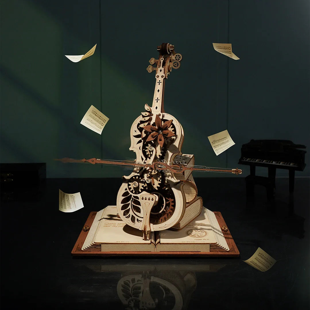 Puzzel 3D Magische Cello-3