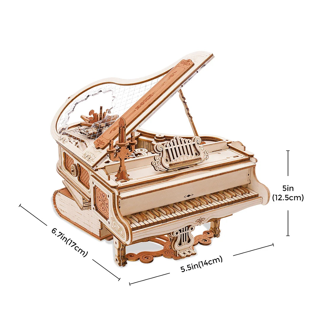 Puzzel 3D Magische Piano-6