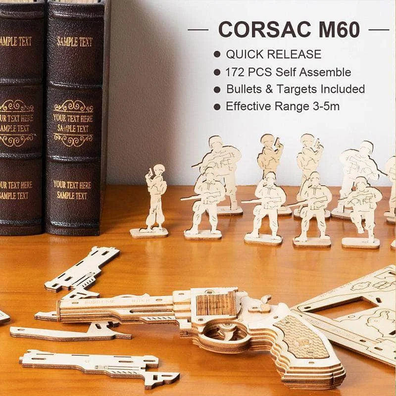 Puzzel 3D Pistool Corsac M60-7