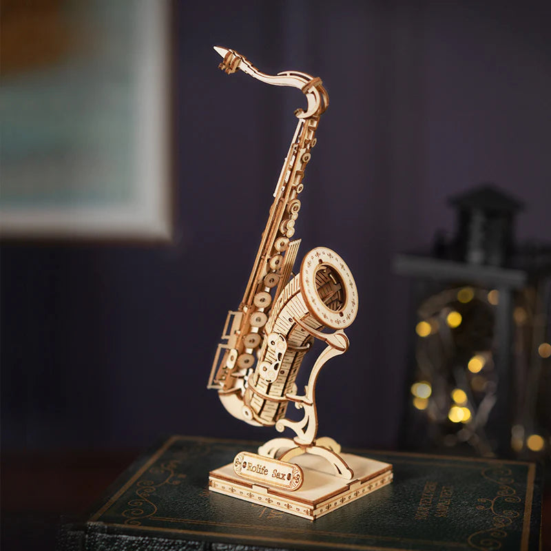 Puzzel 3D Saxofoon-1