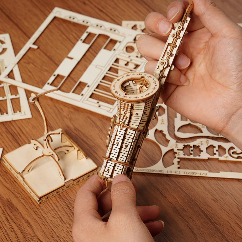 Puzzel 3D Saxofoon-6