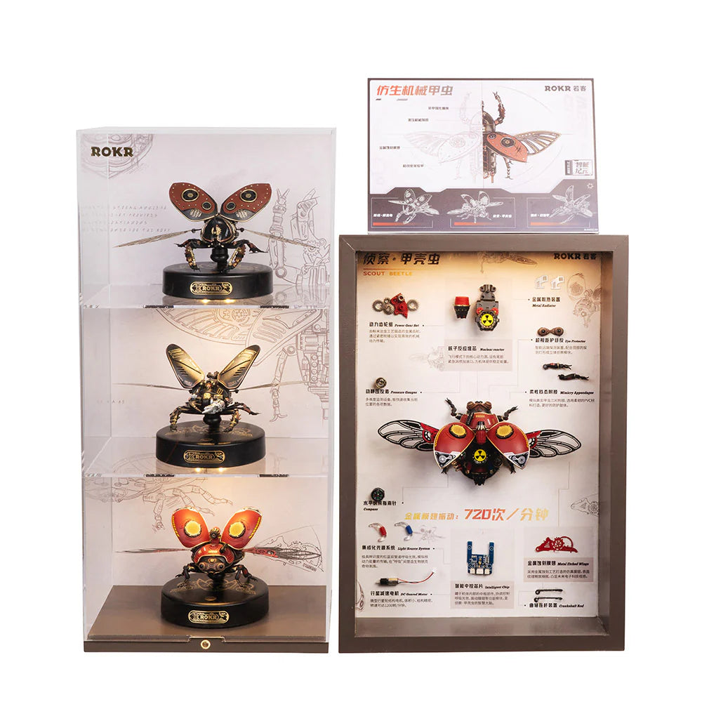 Puzzel 3D Scarabee Verkenner-13