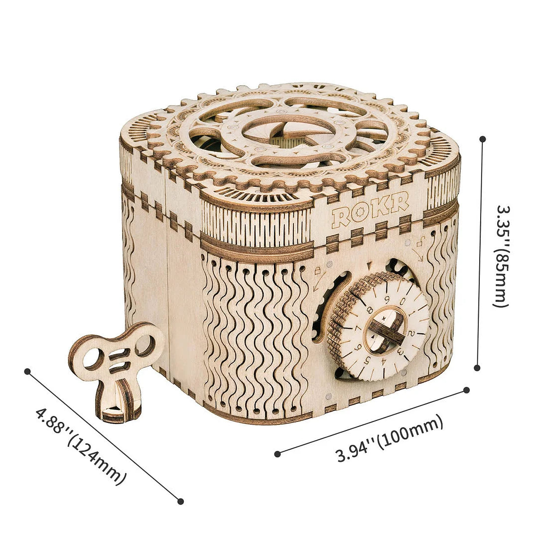 Puzzel 3D Schatkist-3