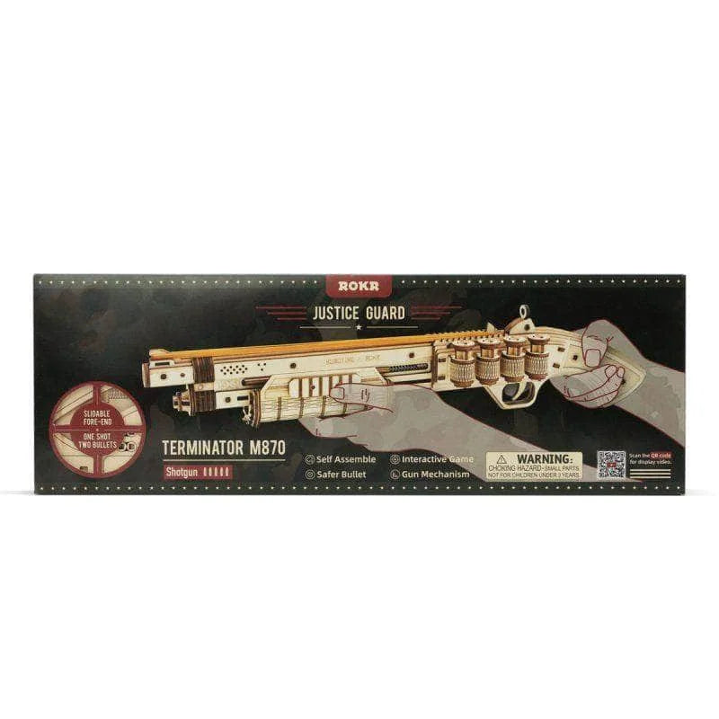 Puzzel 3D Terminator M870 wapen-6