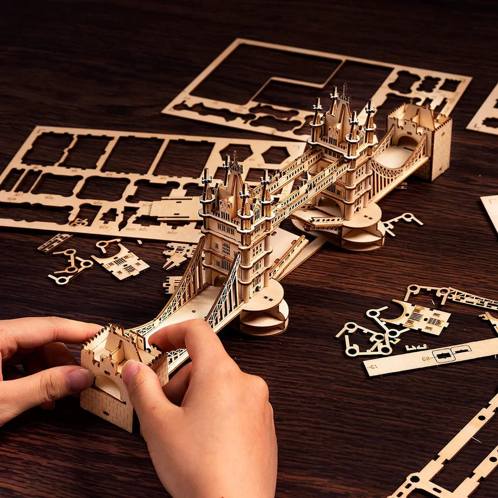 Puzzel 3D Torenbrug-3