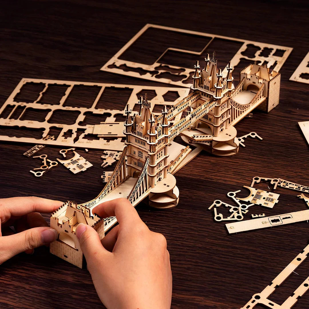 Puzzel 3D Torenbrug-3
