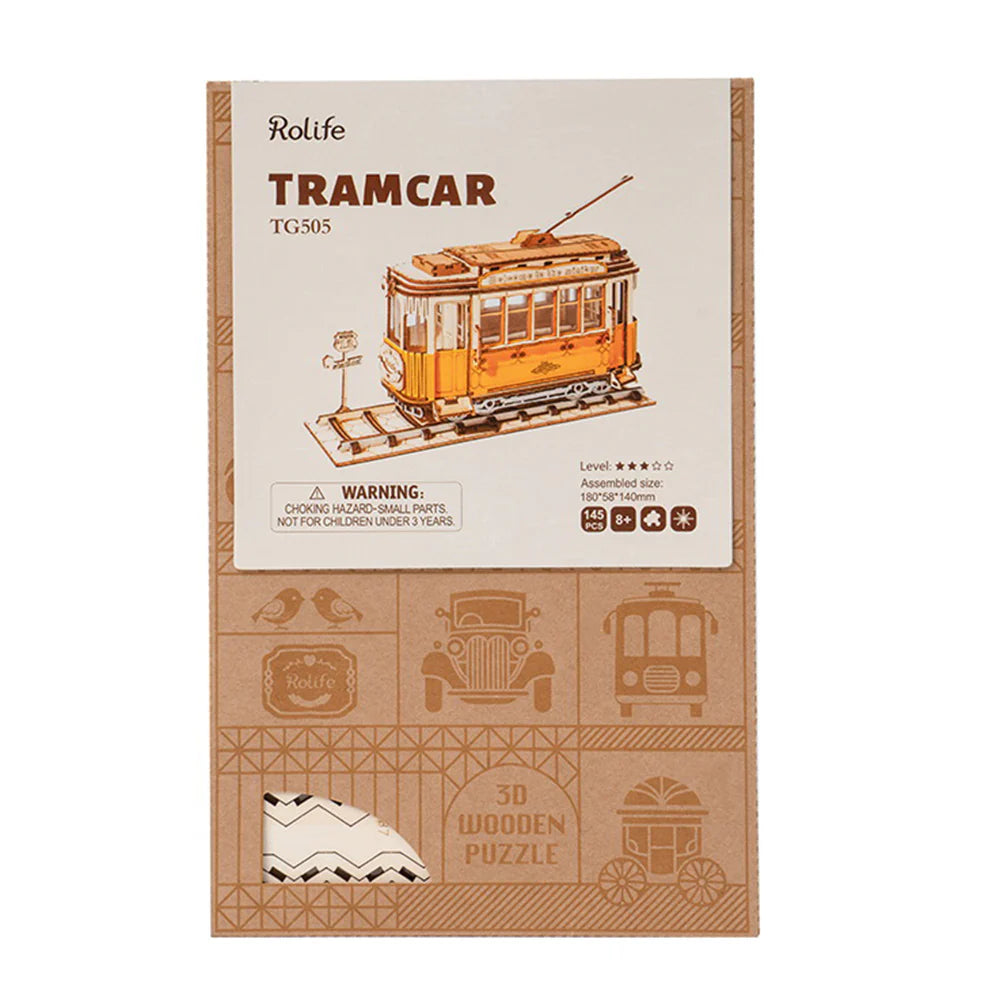 Puzzel 3D Tram-3