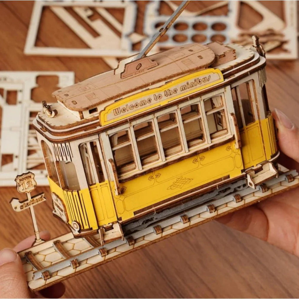 Puzzel 3D Tram-7