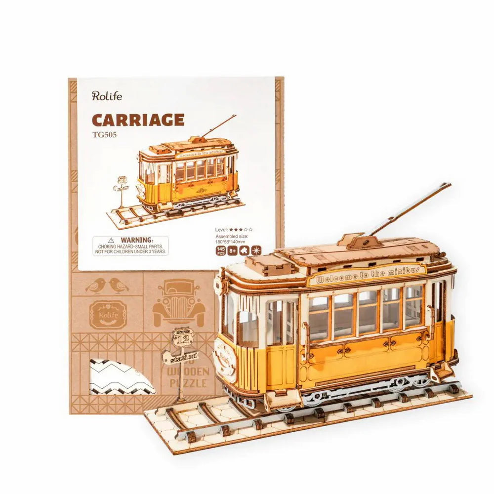 Puzzel 3D Tram-8
