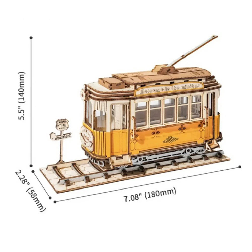 Puzzel 3D Tram-9