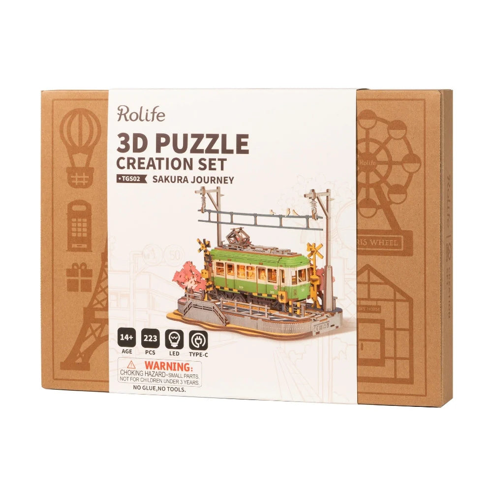 Puzzel 3D Tramrit Sakura-12