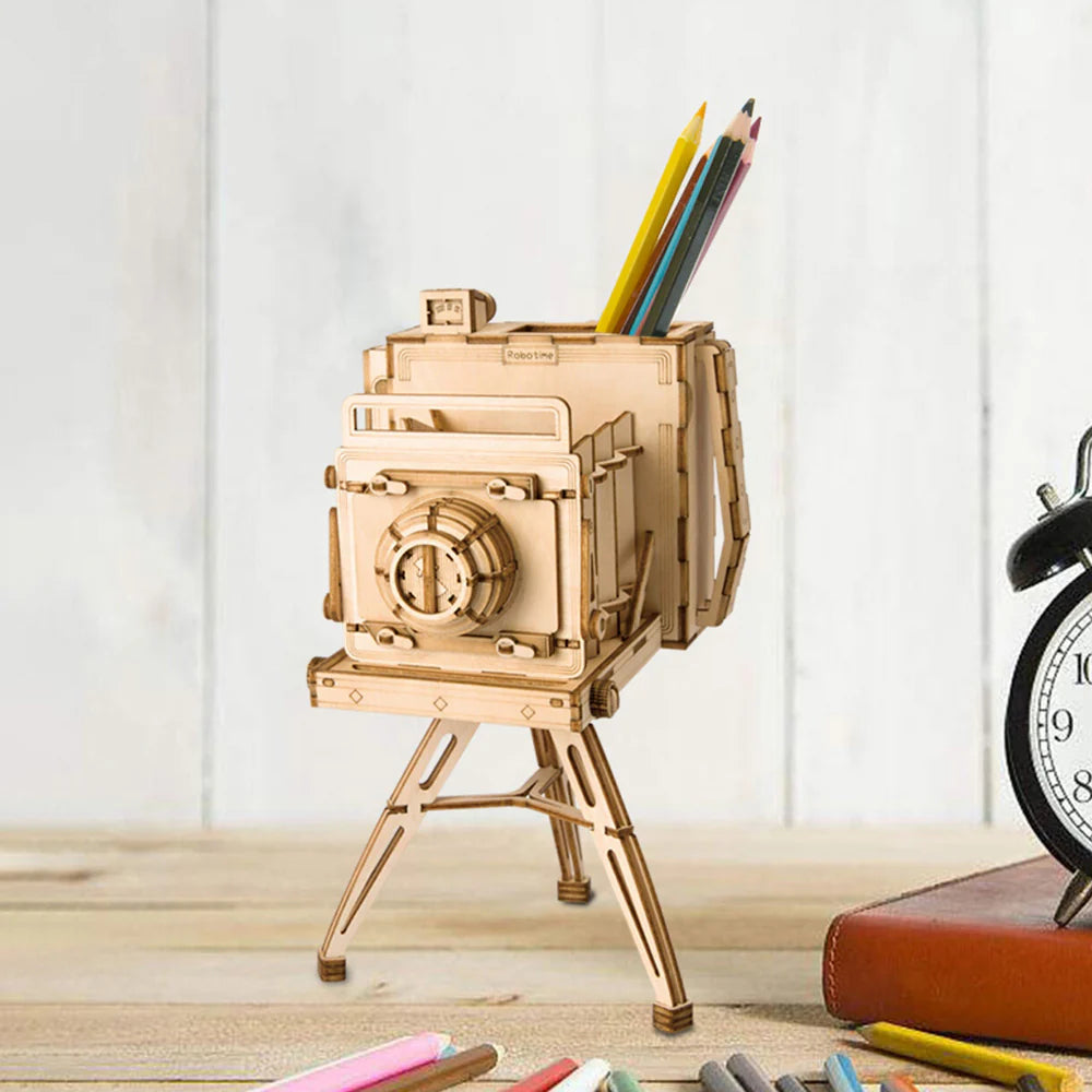 Puzzel 3D Vintage Camera-1