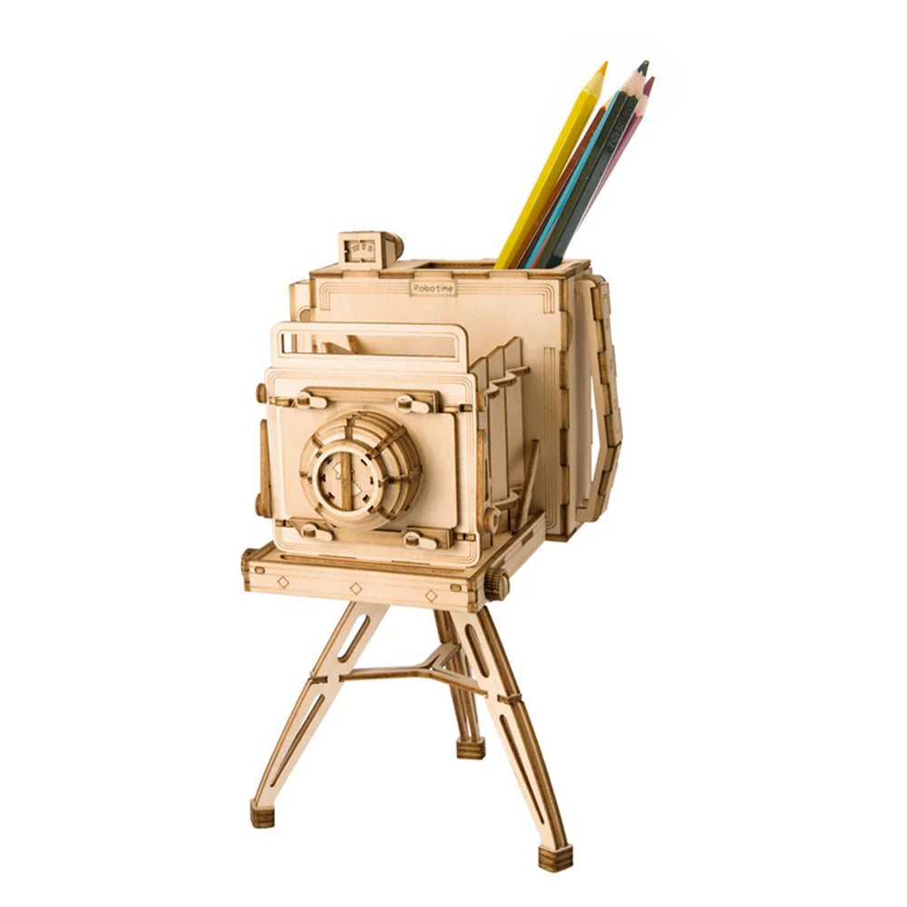 Puzzel 3D Vintage Camera-2