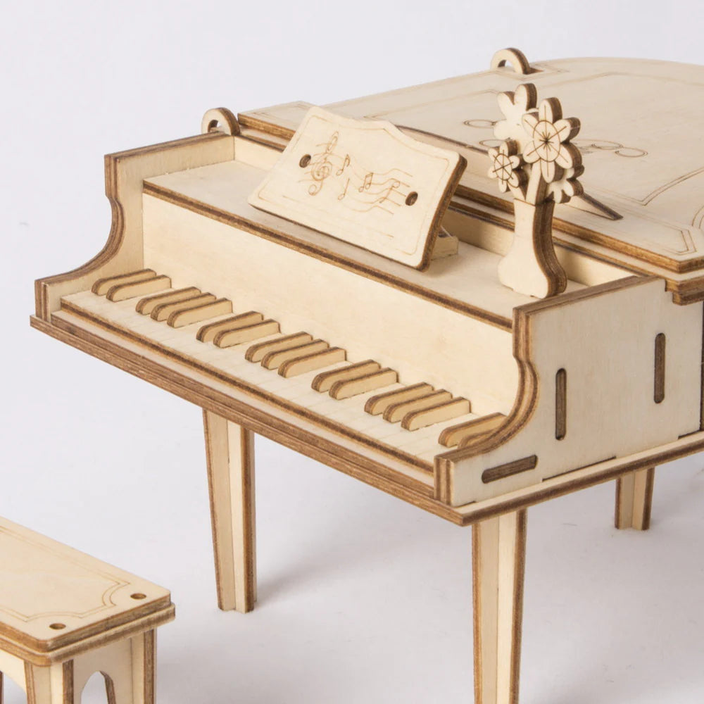 Puzzel 3D Vleugel Piano-5