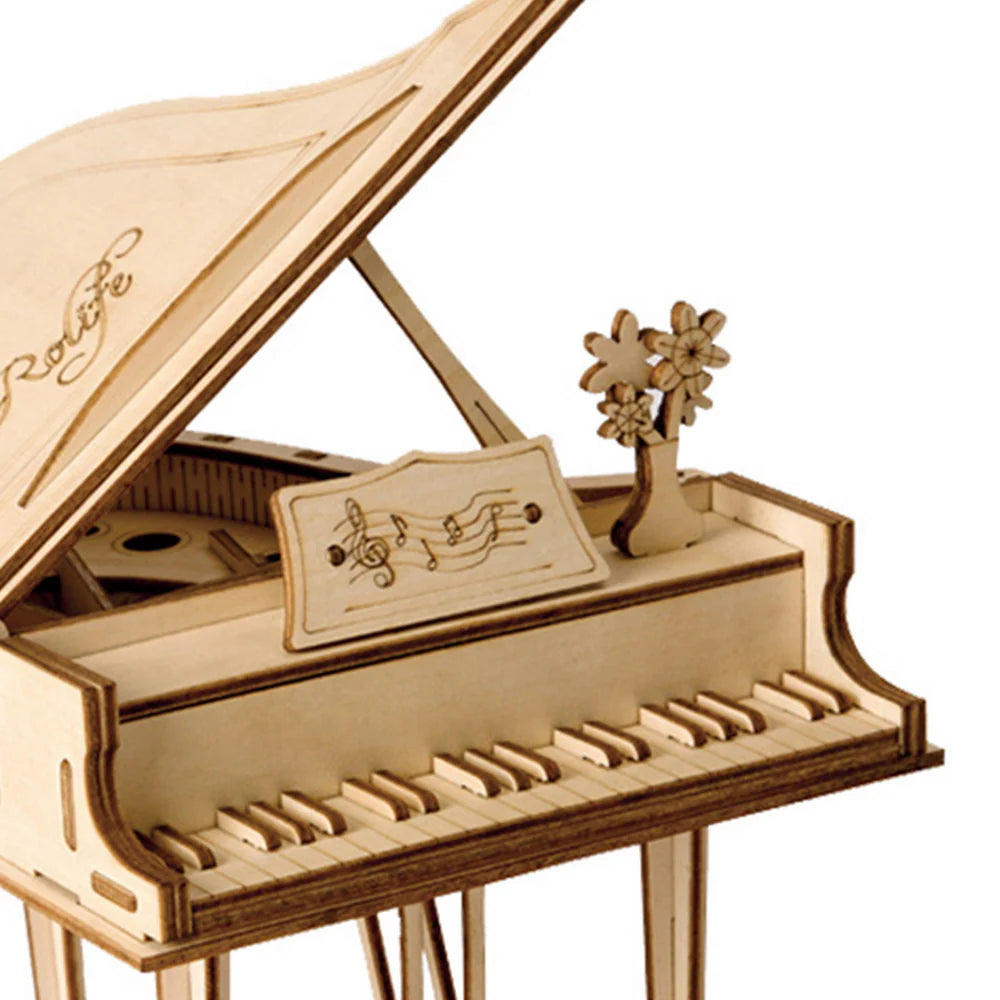 Puzzel 3D Vleugel Piano-6