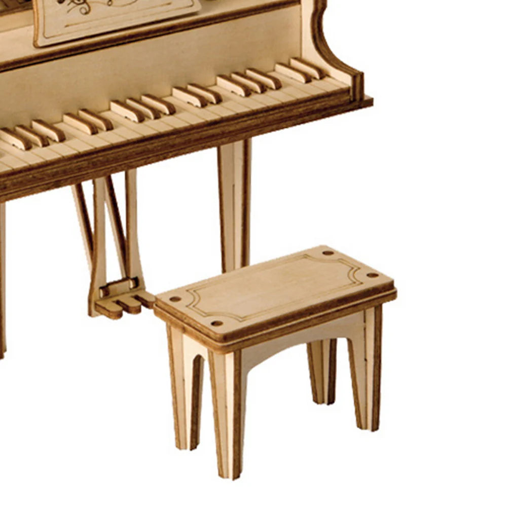 Puzzel 3D Vleugel Piano-7