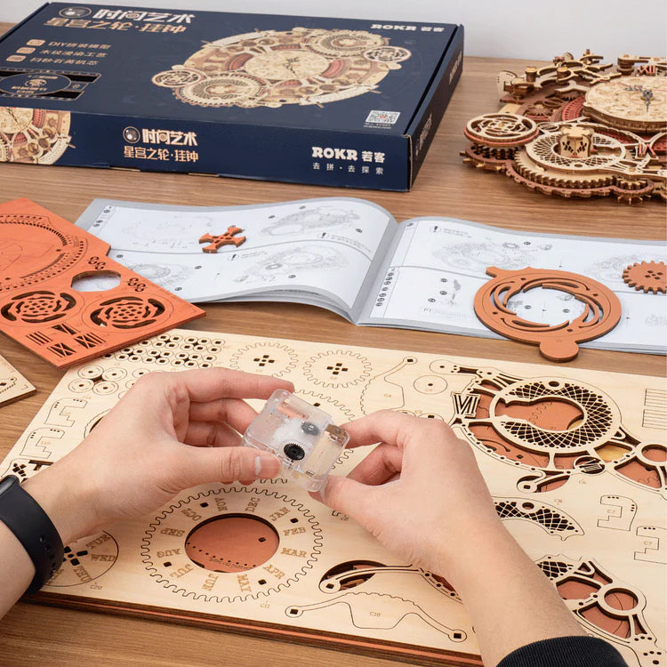 Puzzel 3D Wandklok Zodiak-2