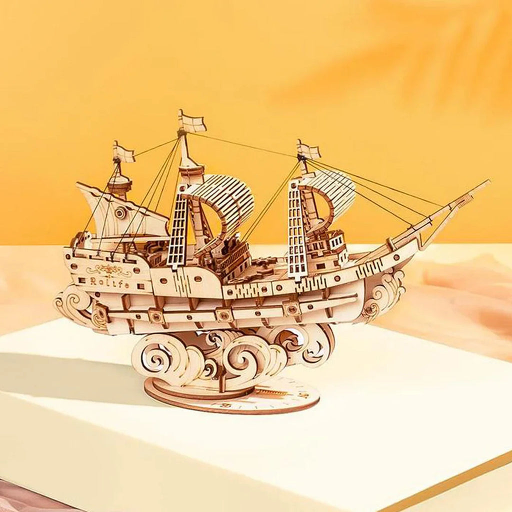 Puzzel 3D Zeilschip-1
