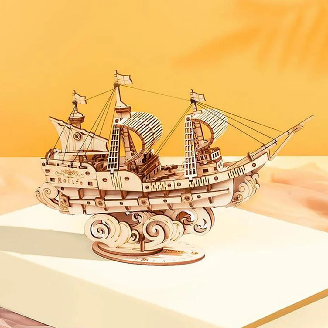 Puzzel 3D Zeilschip-1