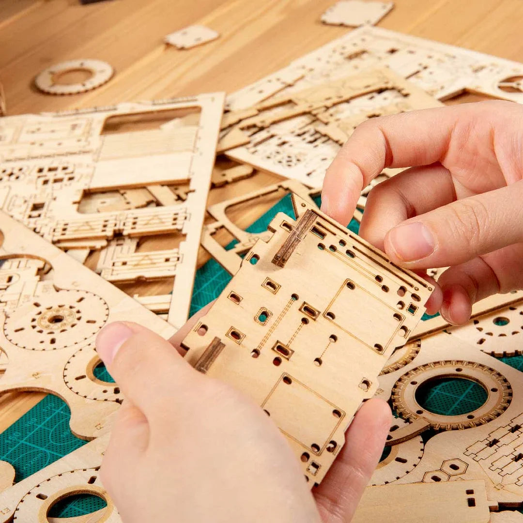 Puzzel 3D Zware Vrachtwagen-4